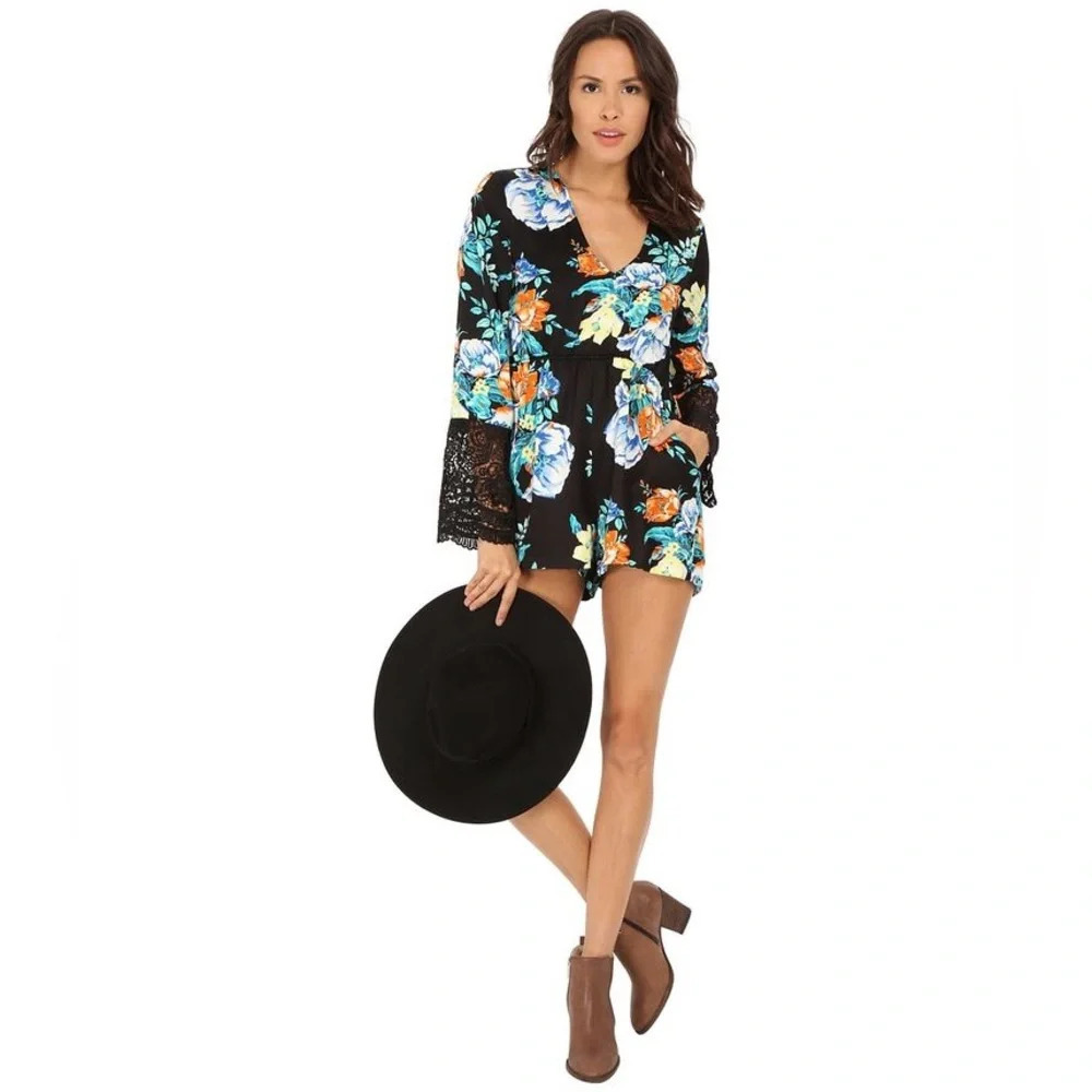 MINKPINK Simply Bloom Playsuit Romper